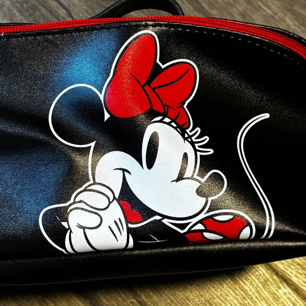 Disney Black and Red Minnie Mouse Cosmetic Bag